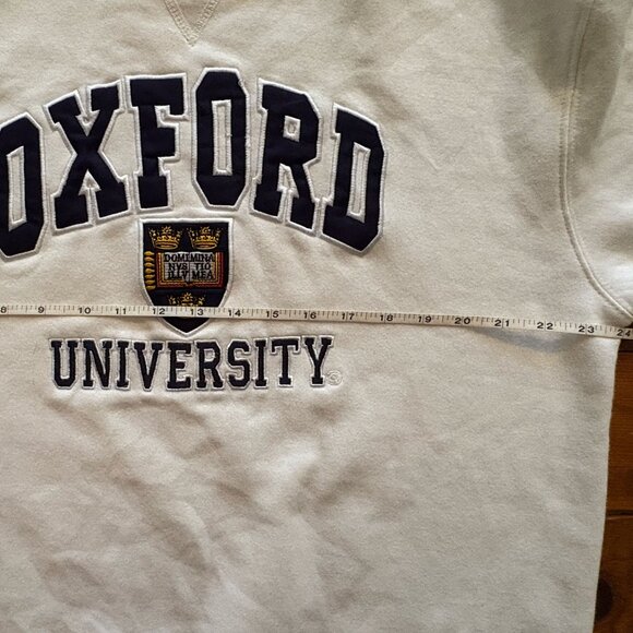MEN'S OXFORD UNIVERSITY (UK) CREWNECK SWEATSHIRT - SIZE XL - Picture 3 of 4